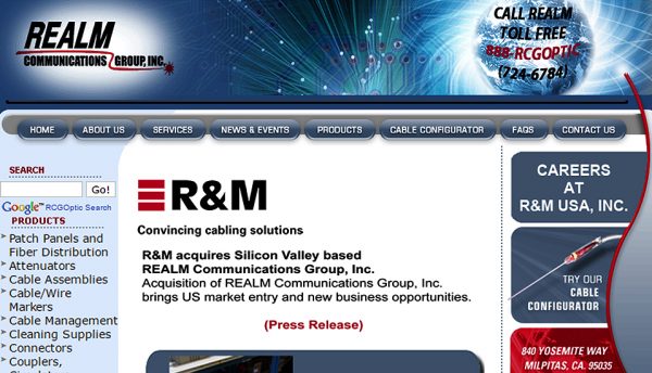 R&M acquires US based Realm Communications
