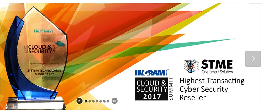 Ingram Micro recognises channel partner STME for Cyber Security Award 2017