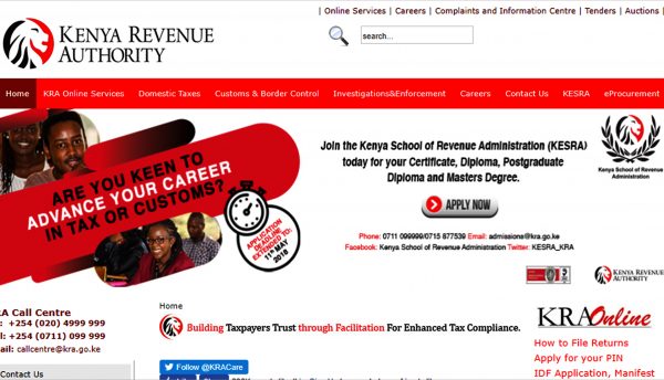 Oracle CRM Cloud helps Kenya Revenue Authority introduce standardised approach