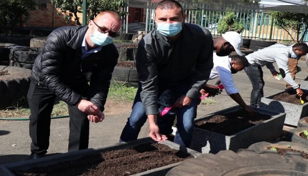 Kyocera’s cartridge recycling project grows resources for community vegetable garden
