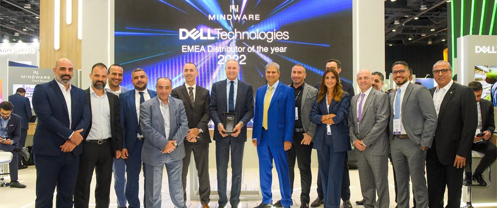 Mindware recognised as EMEA Distributor of the Year 2022 by Dell Technologies