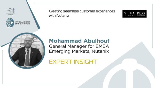 GITEX 2023: Mohammad Abulhouf, General Manager for EMEA Emerging Markets, Nutanix