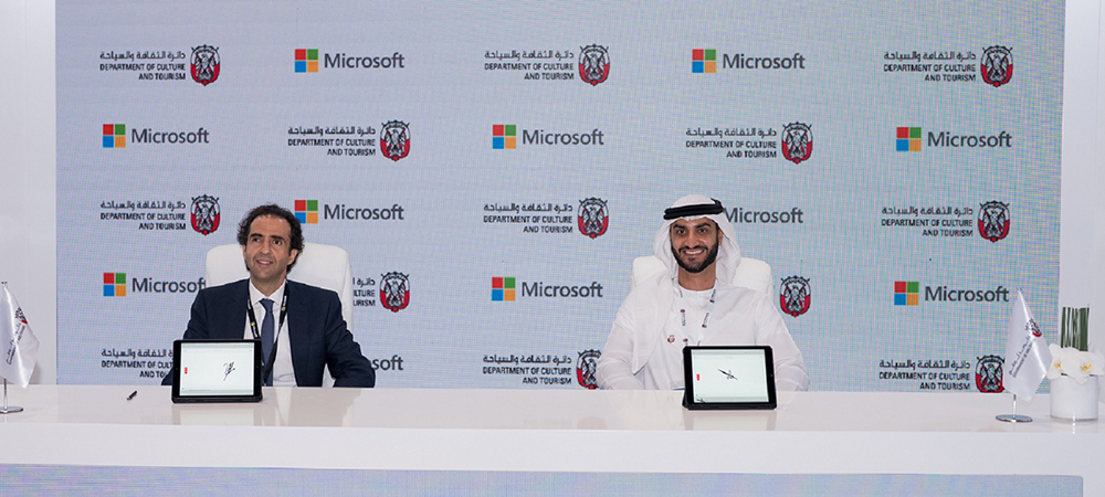 DCT Abu Dhabi and Microsoft sign MoU on Generative AI, Cloud technologies